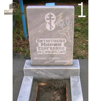 Памятник из мрамора - Малыш   PM01 — ritualum.ru